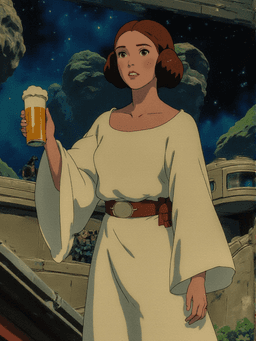anime style, princes...