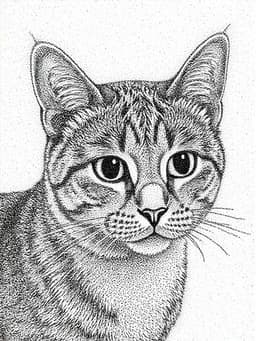 pointillism art styl...