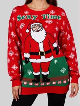 ugly christmas sweat...