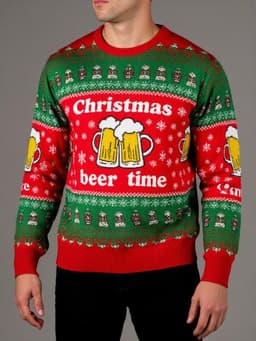 ugly christmas sweat...