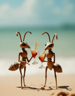 woodfigurez, two ant...
