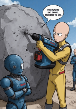 Imagine Saitama from...