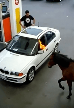 CCTV camera footage ...