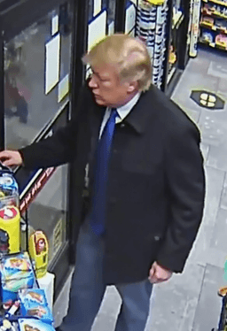 donald trump robbing...