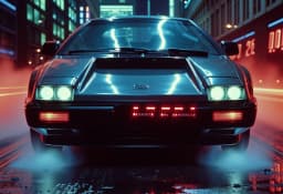 style of 80s cyberpu...